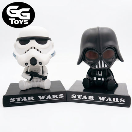 Darth Vader y Stormtrooper VS2- Star Wars - Figura de Acción 12 cm - PVC / Plástico