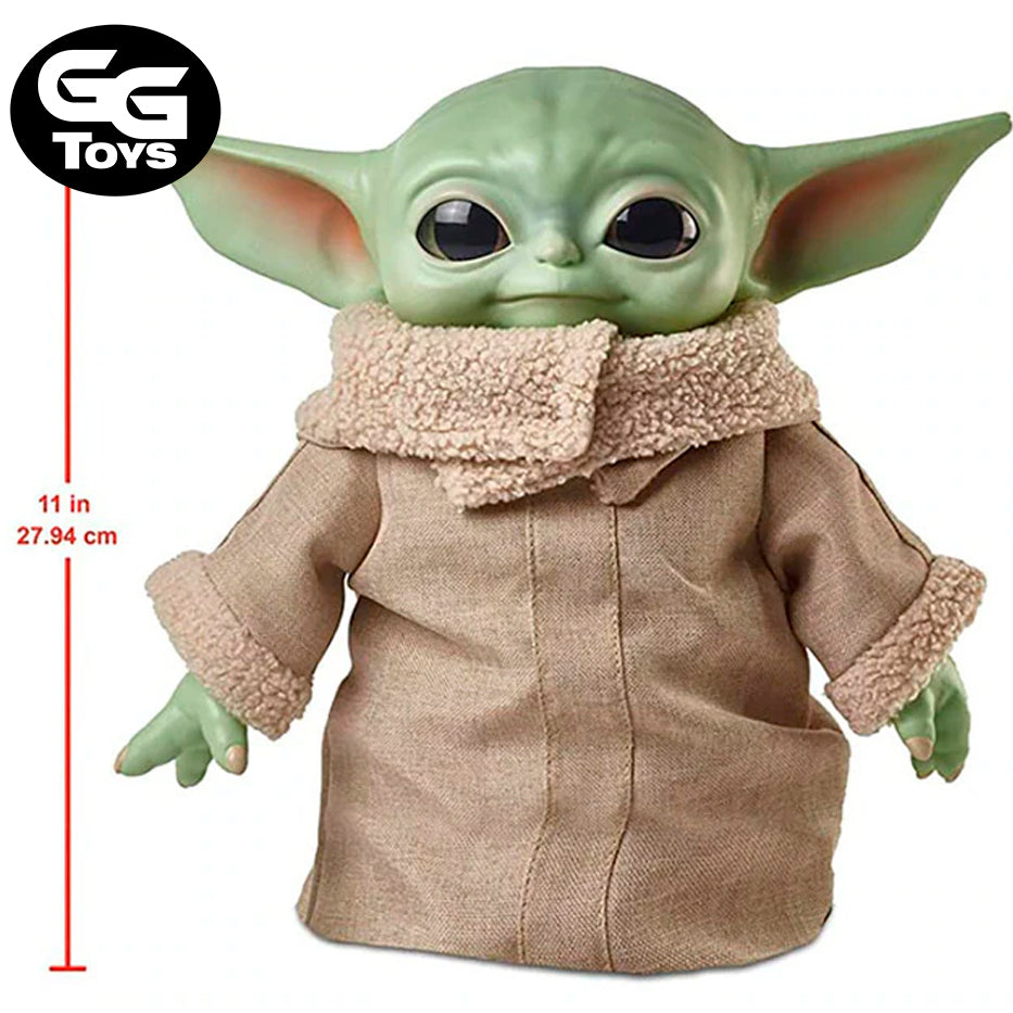 Grogu Baby Yoda - Star Wars - Figura de Acción 28 cm - PVC / Plástico