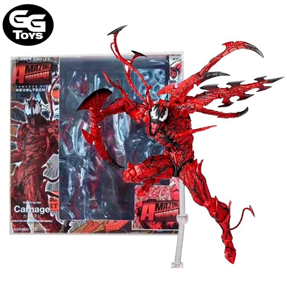 PRÓXIMAMENTE Carnage - Marvel Comics - Figura de Acción 16 cm - En Caja - PVC / Plástico