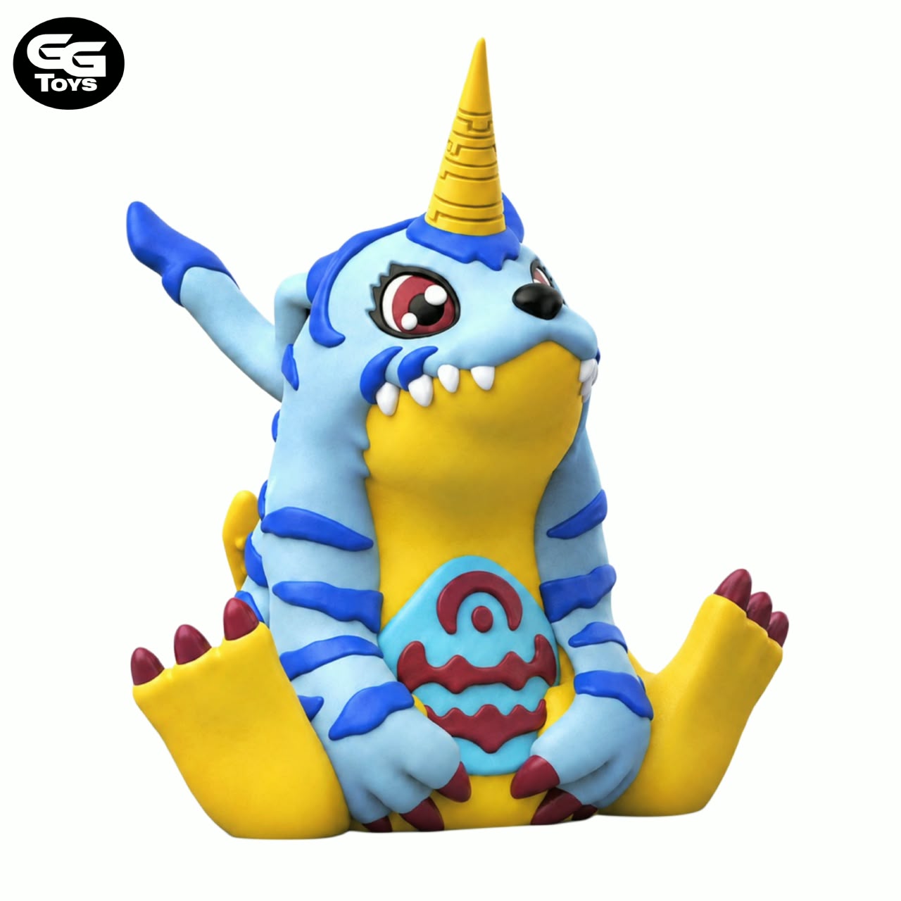Gabumon- Digimon - Figura de Acción 8 cm - PVC / Plástico