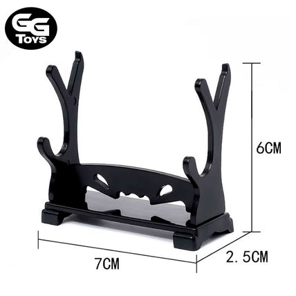 Soporte Exhibidor Mini Armas - Accesorio para Colección 7 cm - PVC / Plástico