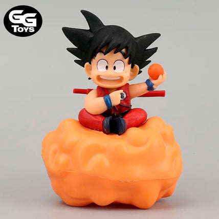 Goku Nube Pequeño - Dragon Ball Z - Figura de Acción 12 cm - PVC / Plástico