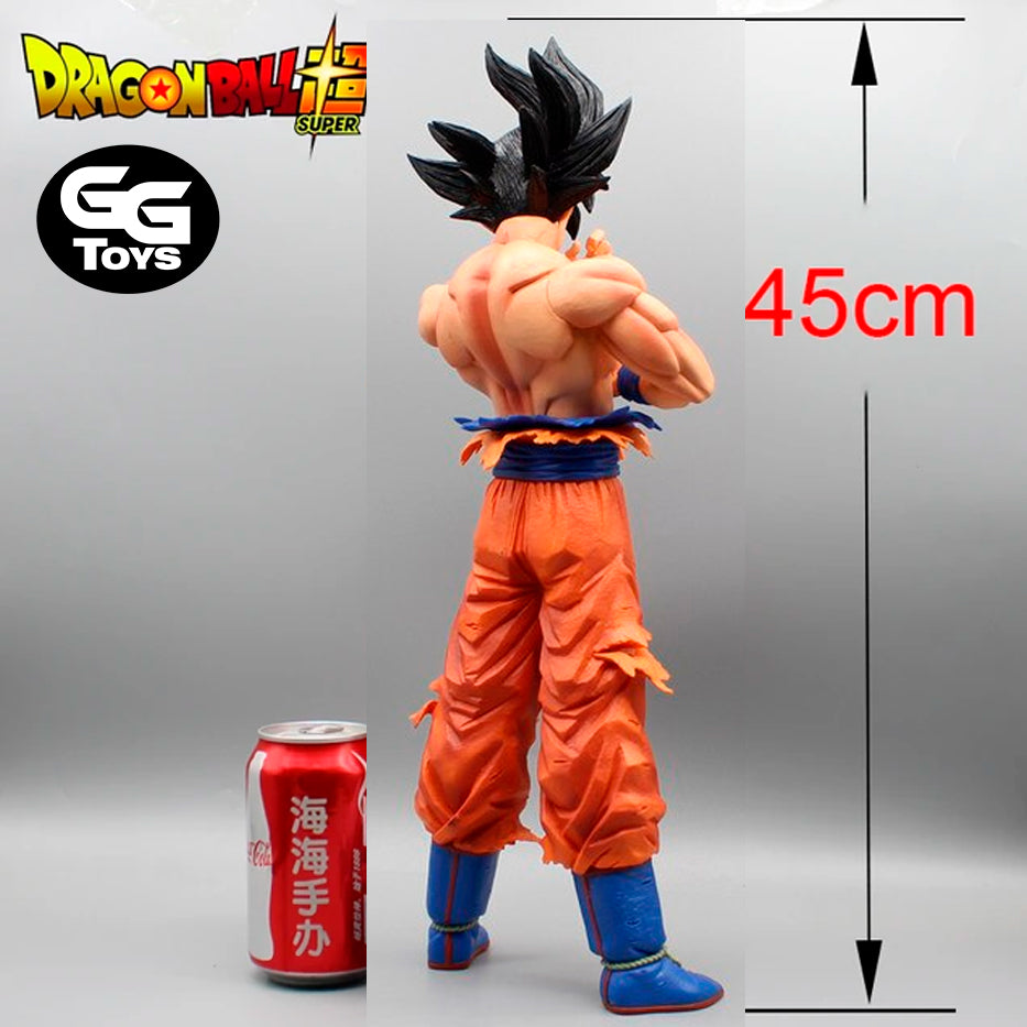 Goku Ultra Instinto Gigante - Dragon Ball Z - Figura de Acción 45 cm - En Caja - PVC / Plástico