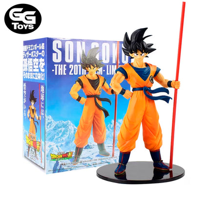 Goku Baculo Sagrado- Dragon Ball - Figura de Acción 20 cm - En Caja - PVC / Plástico