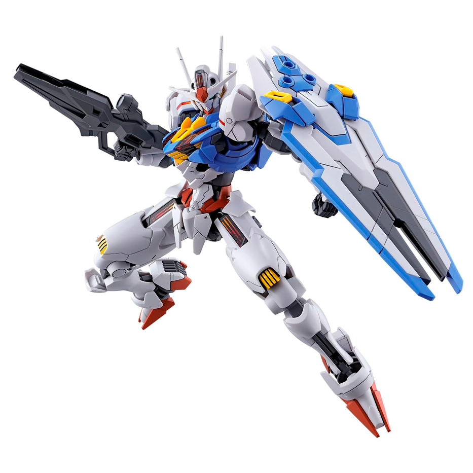 HG 1/144 Gundam Aerial Blanco - Mobile Suit Gundam: The Witch from Mercury - Figura de Acción 35 cm - En Caja - PVC / Plástico