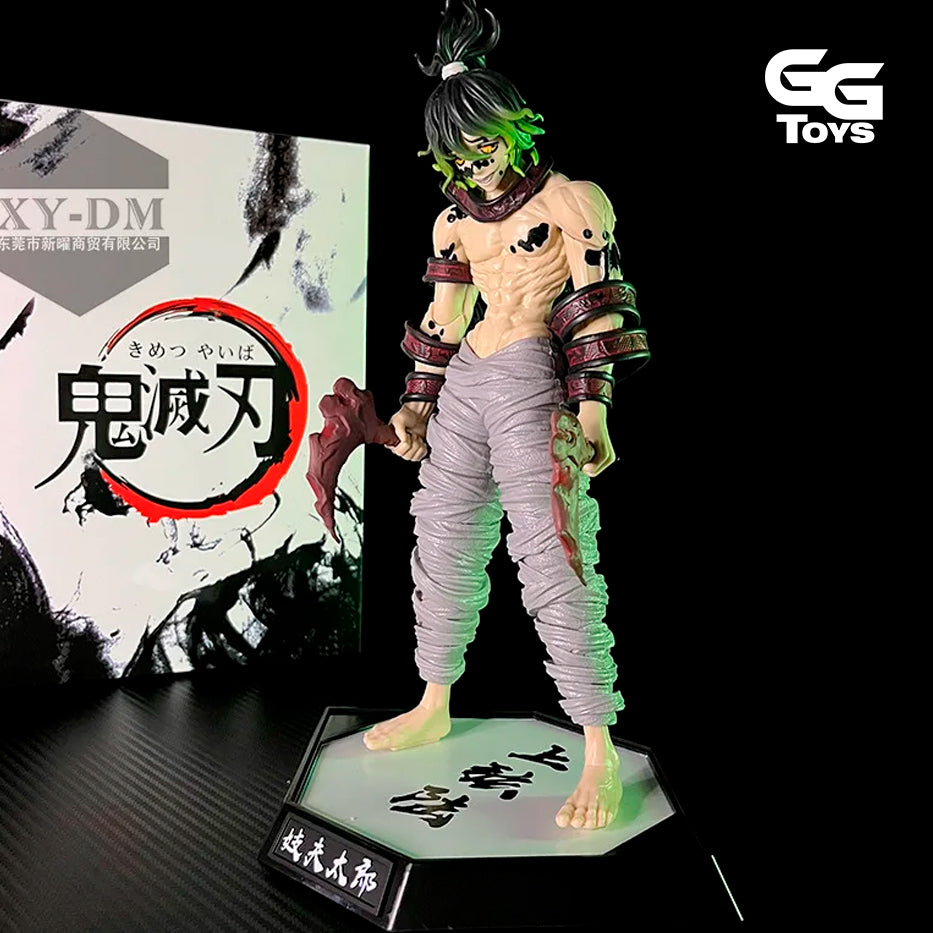 Gyutaro Luna Superior - Demon Slayer - Figura de Acción 30 cm - En Caja - PVC / Plástico
