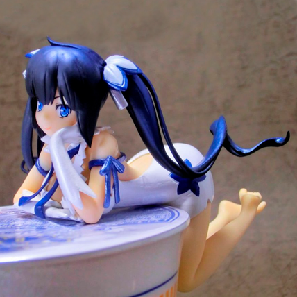 PRÓXIMAMENTE Hestia Noodle Stopper - Danmachi- Figura de Acción 12 cm - En Caja - PVC / Plástico