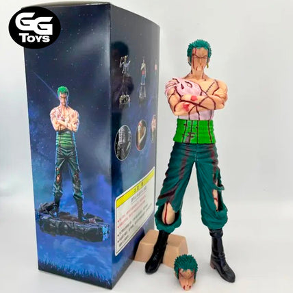 Zoro Herido - One Piece - Figura de Acción 29 cm - En Caja - PVC / Plástico