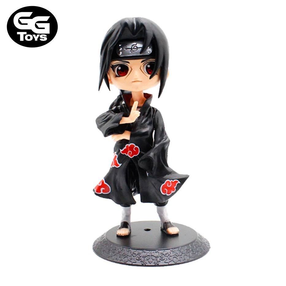 Naruto Sasuke Itachi Kakashi Chibi - Figura de Acción 15 cm - PVC / Plástico