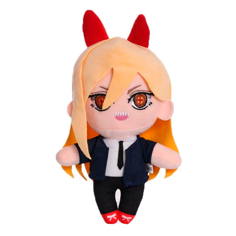 Power y Makima - Chainsaw Man - Peluche 20 cm - Algodón/ PVC