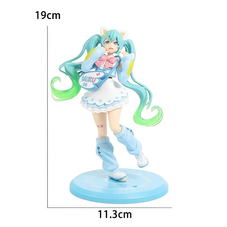 Hatsune Miku Gatita- Vocaloid - Figura de Acción 19 cm - En Caja - PVC / Plástico (Copia)