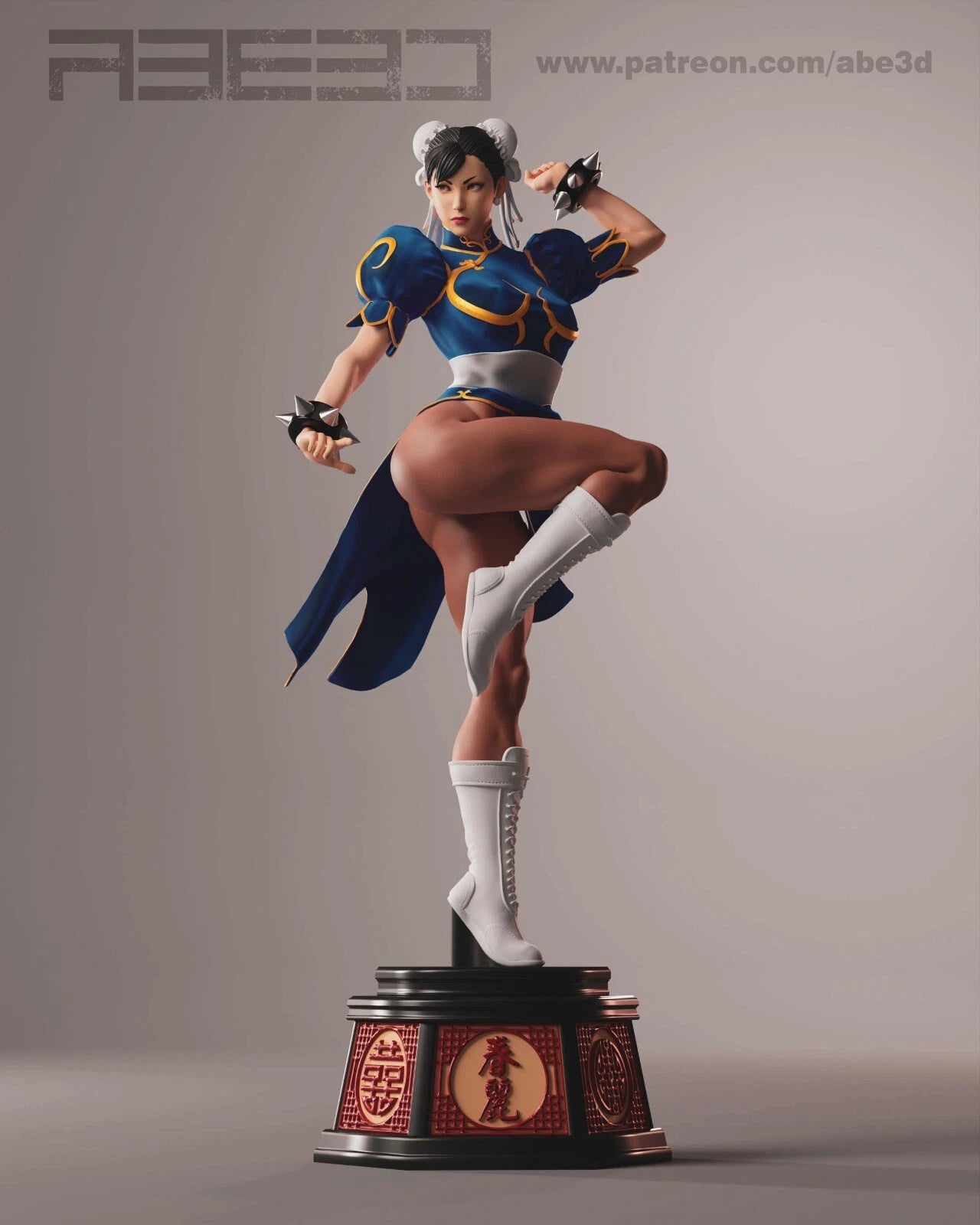BAJO PEDIDO-Chun Li Patada -Street Fighter