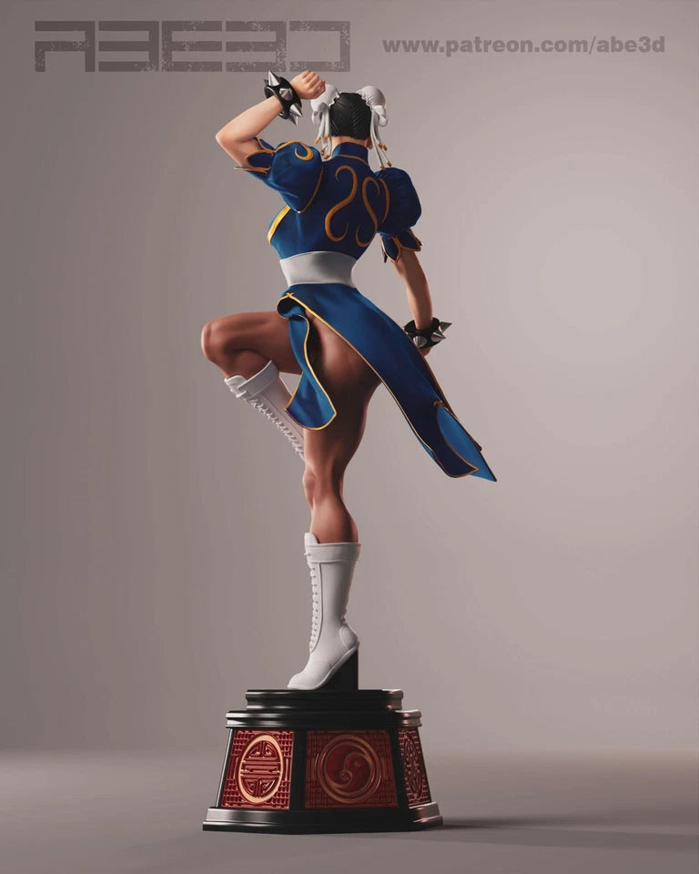 BAJO PEDIDO-Chun Li Patada -Street Fighter
