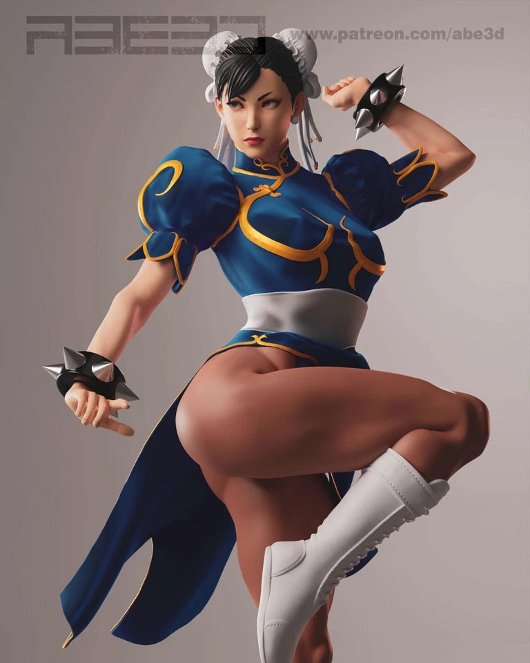 BAJO PEDIDO-Chun Li Patada -Street Fighter