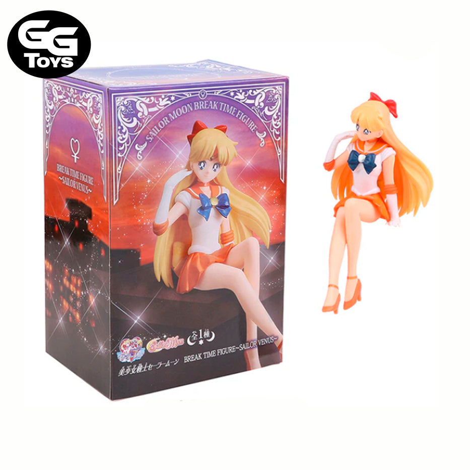 Scouts Sentadas Sailor Moon - Figura de Acción 12 cm - En Caja - PVC / Plástico