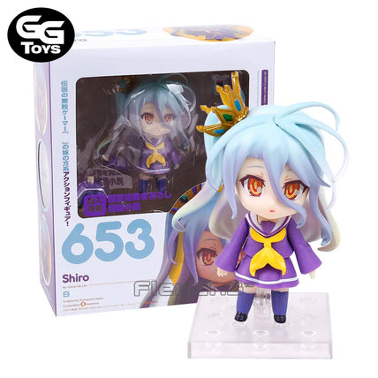 Shiro - No Game No Life -  Figura de Acción 10 cm - En Caja - PVC / Plástico