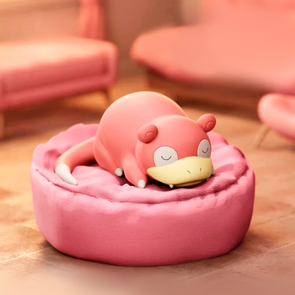 PRÓXIMAMENTE Slowpoke Durmiendo - Pokemon - Figura de Acción 6 cm - En Caja - PVC / Plástico