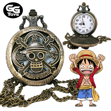 Reloj Sombrero de Paja - One Piece - 5 cm - Aleación de Zinc