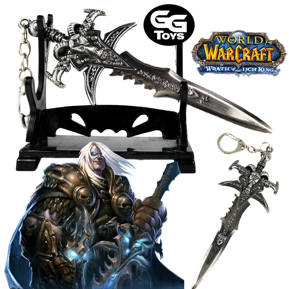Llavero Agonía de Escarcha - World of Warcraft - 9 cm - Aleación de Zinc