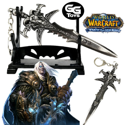 PROXIMAMENTE  Llavero Agonía de Escarcha - World of Warcraft - 9 cm - Aleación de Zinc
