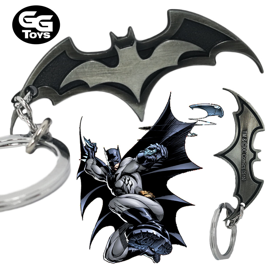 Llavero Murciélago Batman - DC Comics - 8 cm - Aleación de Zinc