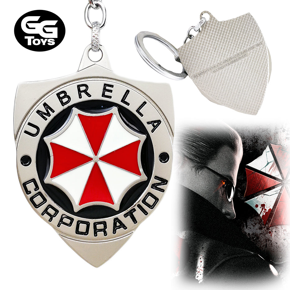 Llavero Umbrella Corporation - Resident Evil - 6 cm - Aleación de Zinc
