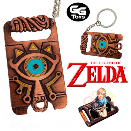 Llavero Tableta Sheikah - Legend of Zelda - 6 cm - Aleación de Zinc