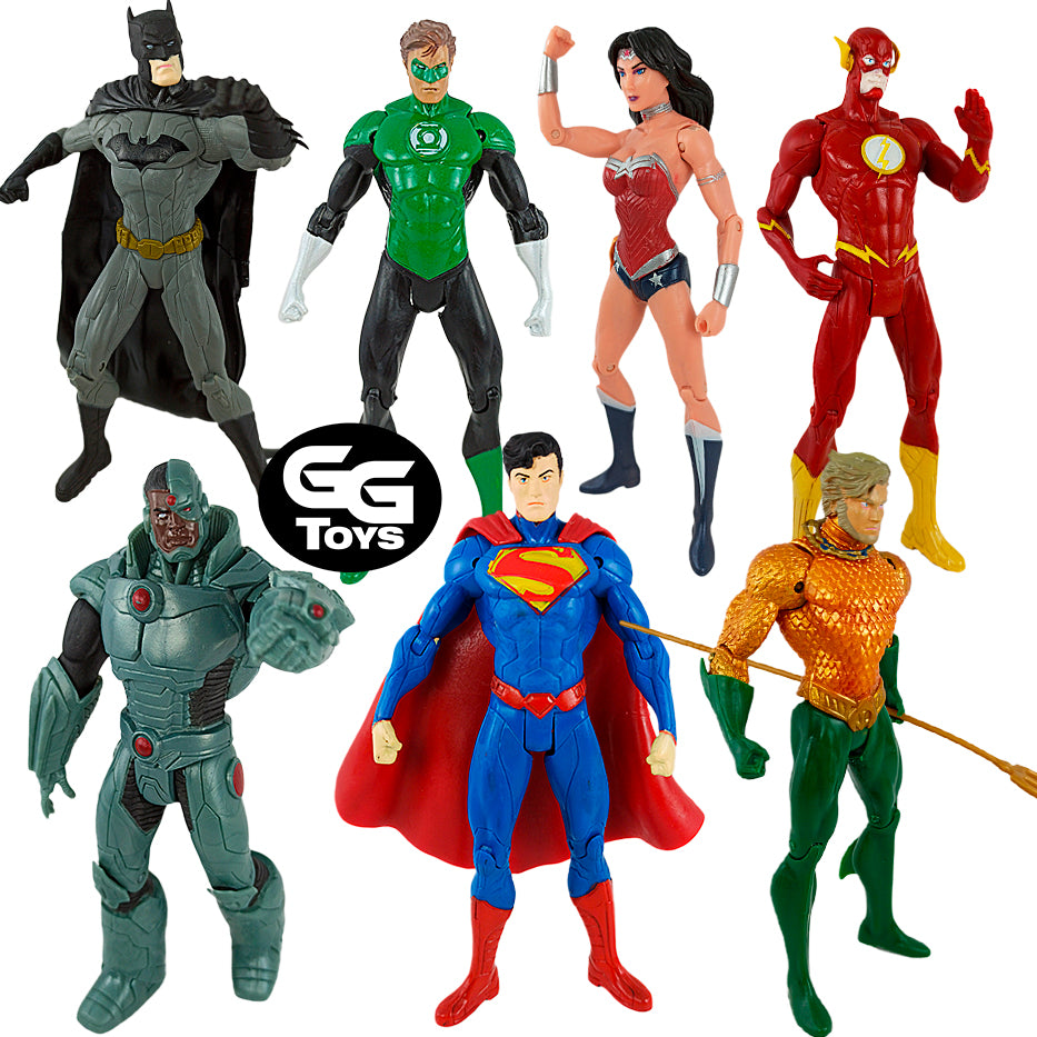 Liga de la Justicia - DC Comics - Figuras de Acción 18 cm - PVC / Plástico