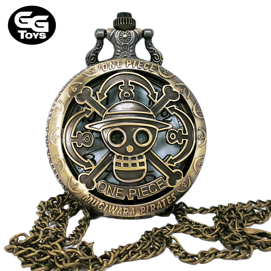 Reloj Sombrero de Paja - One Piece - 5 cm - Aleación de Zinc