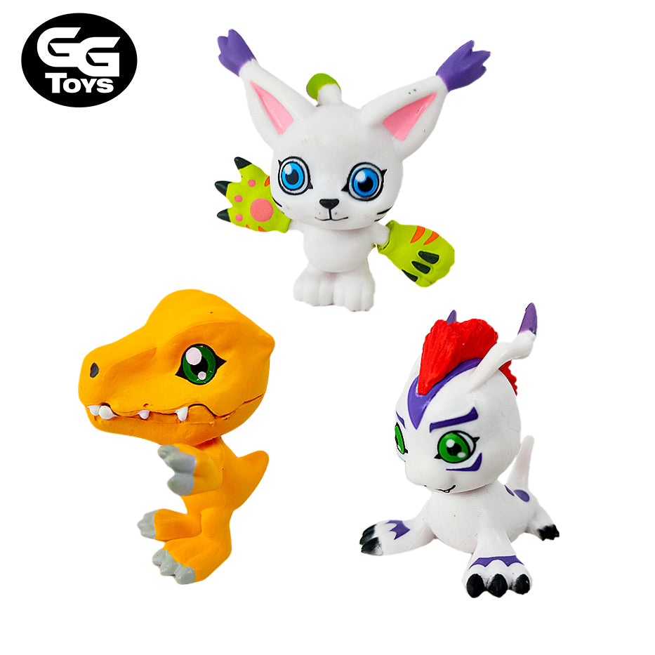 PROXIMAMENTE Set de Digimon - Figuras de Acción 5 cm - PVC / Plástico - GG Toys