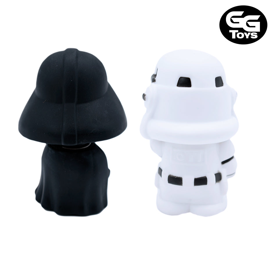 Darth Vader y Stormtrooper - Star Wars - Figuras de Acción 10 cm - En Caja - PVC / Plástico