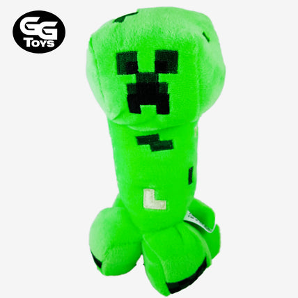 Creeper - Minecraft - Peluche 18 cm - Algodón/ Felpa