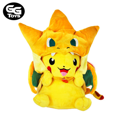 Pikachu Y - Pokemon - Peluche 23 cm - Algodón/ Felpa