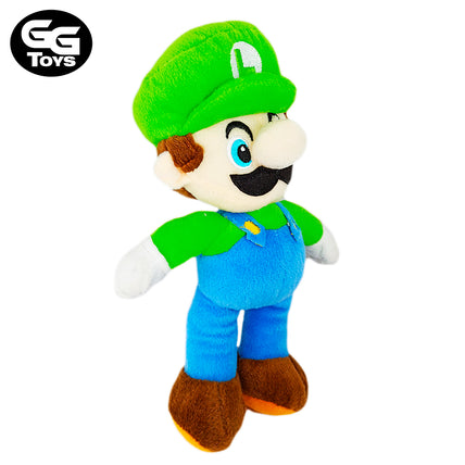 Luigi - Mario Bros - Peluche 25 cm - Algodón/ Felpa