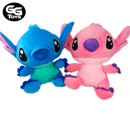 Stitch y Angel - Lilo Stitch - Peluches 20 cm - Algodón/ Felpa