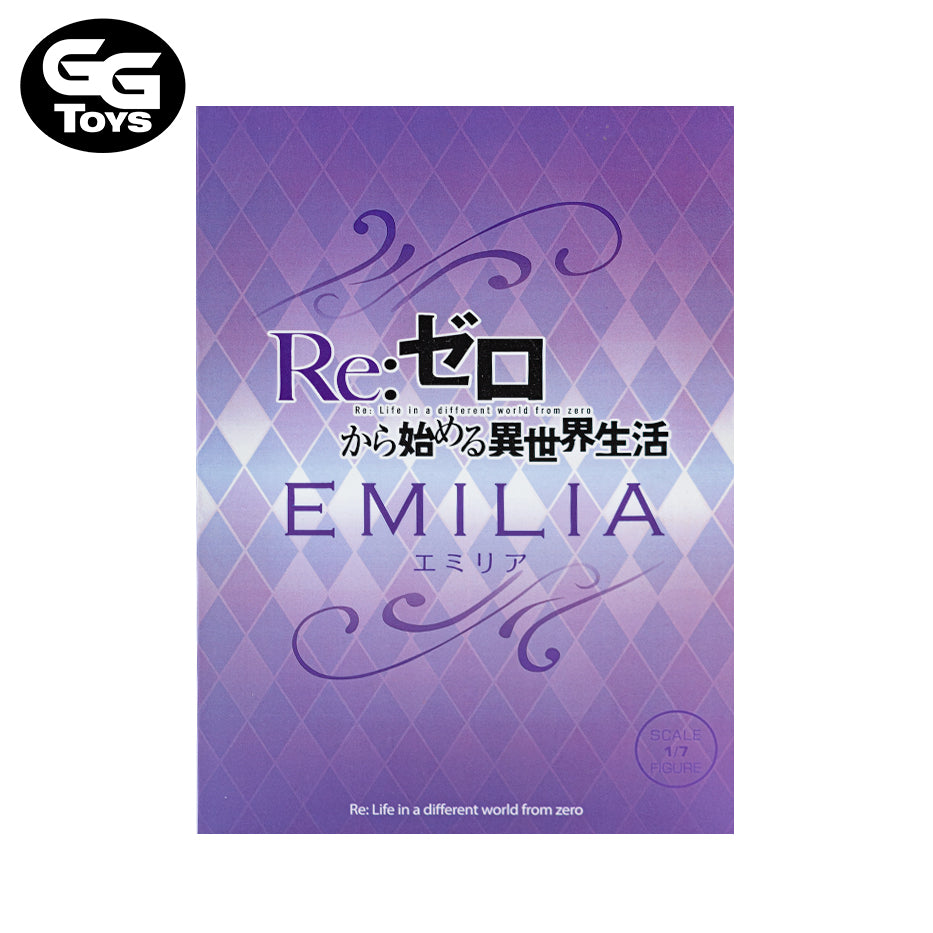 Emilia - Re: Zero - Figura de Acción 20 cm - En Caja - PVC / Plástico