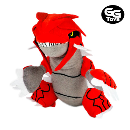 Groudon - Pokemon - Peluche 30 cm - Algodón/ Felpa