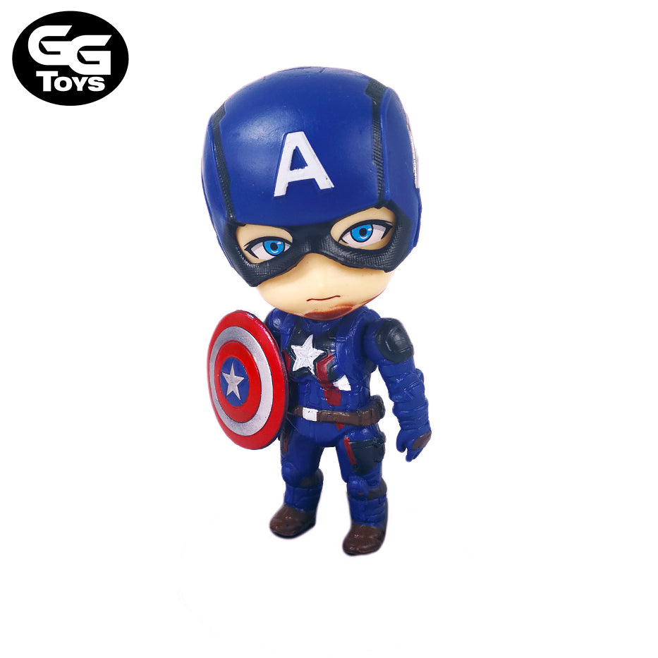 Chibis Avengers y Marvel  - Figuras de Acción 10 cm - PVC / Plástico