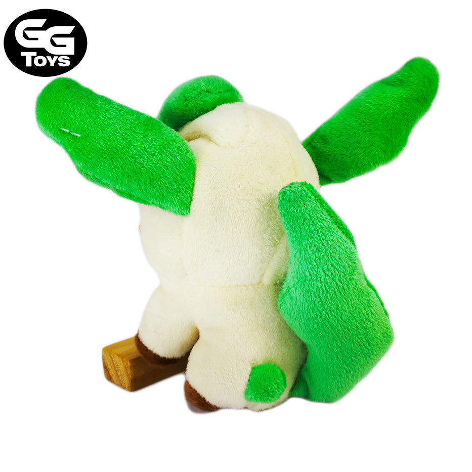 Mini Leafeon - Pokemon - Peluche 13 cm - Algodón/ Felpa