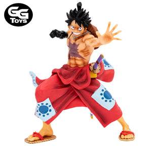 Luffy con Kimono y Haki - One Piece - Figura de Acción 21 cm - En Caja - PVC / Plástico