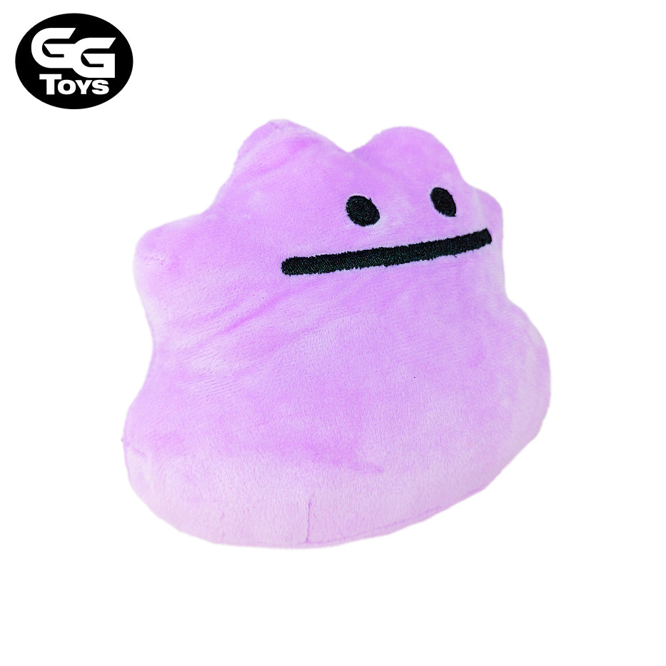 Ditto - Pokemon - Peluche 15 cm - Algodón/ Felpa