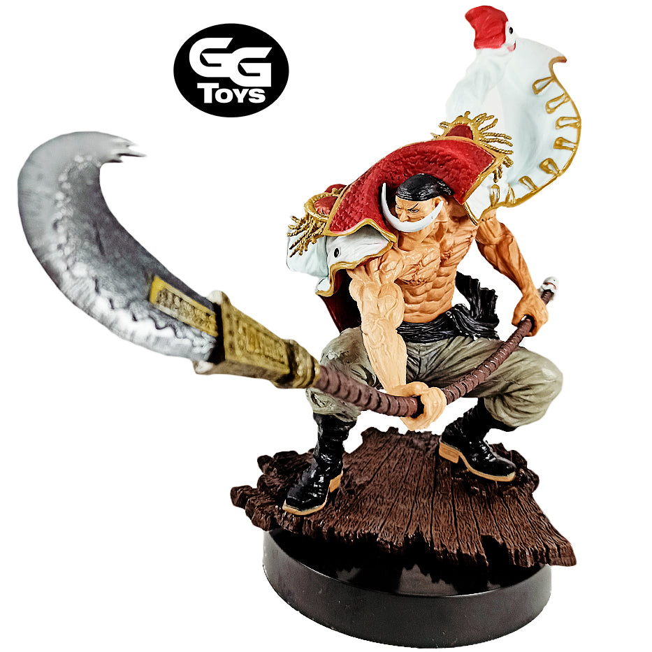 PROXIMAMENTE Edward Newgate Barbablanca - One Piece - Figura de Acción 22 cm - En Caja - PVC / Plástico - GG Toys