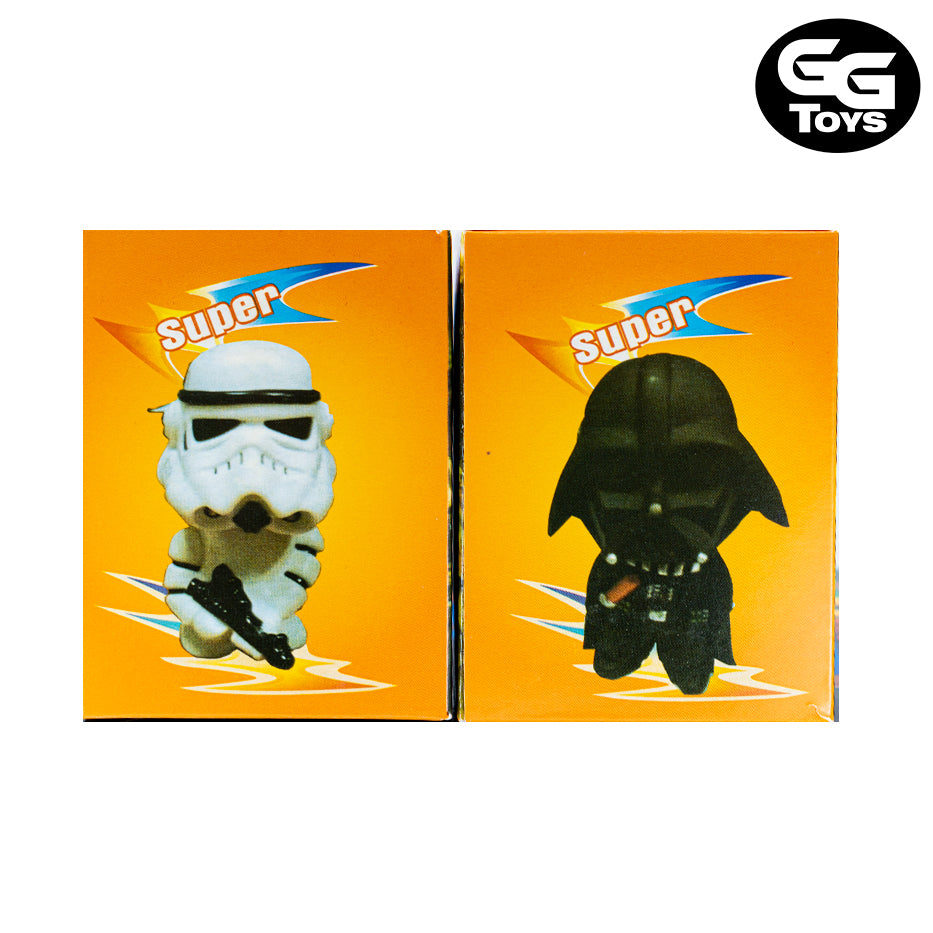 Darth Vader y Stormtrooper - Star Wars - Figuras de Acción 10 cm - En Caja - PVC / Plástico