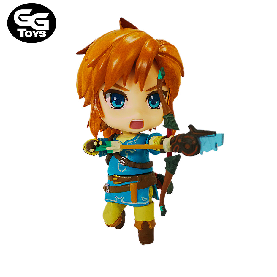 Link Nendoroid V2 - The Legend of Zelda Breath of the Wild - Figura de Acción 10 cm - En Caja - PVC / Plástico - GG Toys