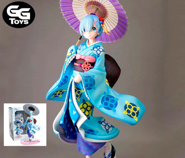 Rem Kimono - Re Zero - Figura de Acción 22 cm - En Caja - PVC / Plástico