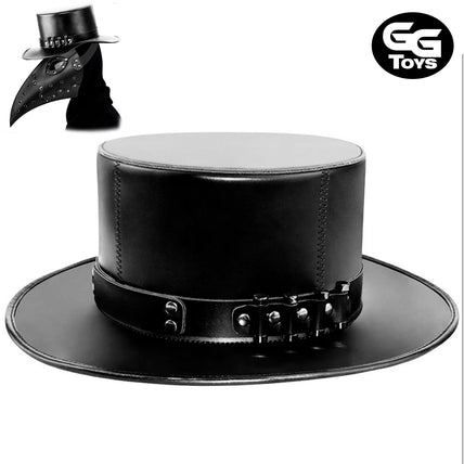 Gorro de Doctor de la Peste - Adulto - Cuero Sintético