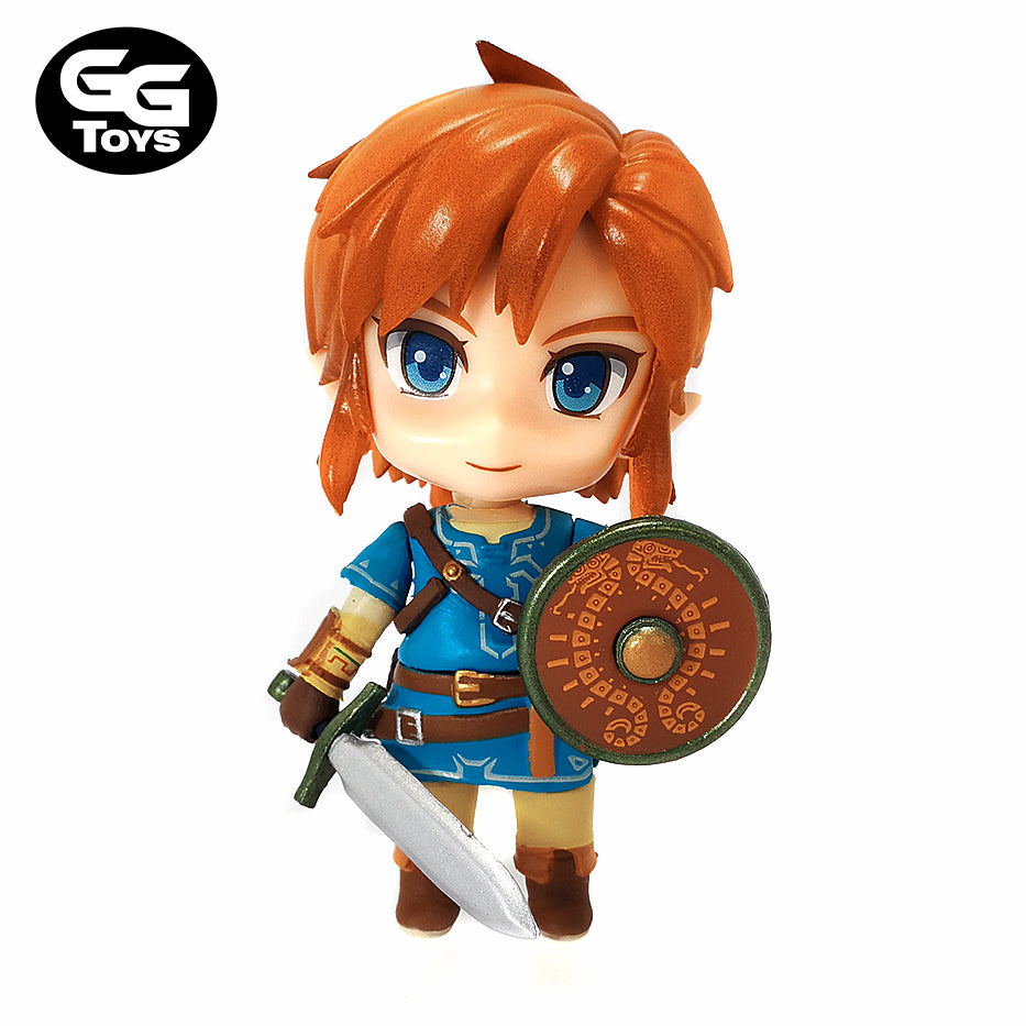 Link Nendoroid - The Legend of Zelda Breath of the Wild - Figura de Acción 10 cm - En Caja - PVC / Plástico - GG Toys