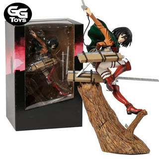 Mikasa Ackerman - Shingeki no Kyojin - Figura de Acción 28 cm - En Caja - PVC / Plástico