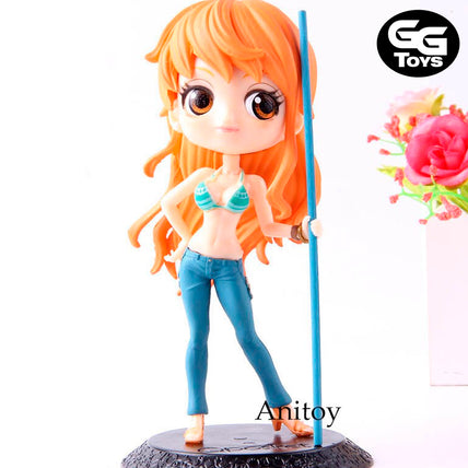 Nami Chibi - One Piece - Figura de Acción 15 cm - PVC / Plástico