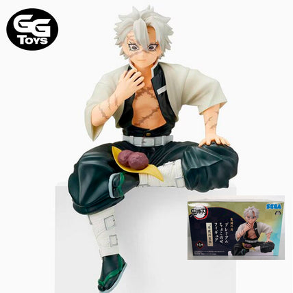 Sanemi Shinazugawa Comiendo - Demon Slayer - Figura de Acción 14 cm - En Caja - PVC / Plástico